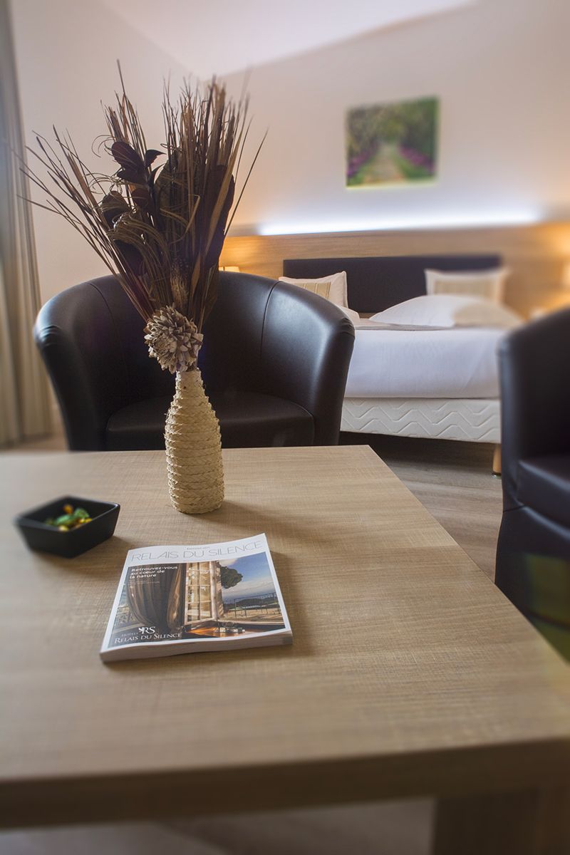 Chambre de l'hôtel le haut des lys