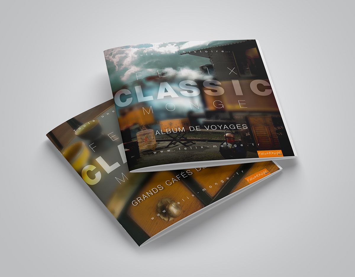 Brochures mobiliers de voyage Félix Monge