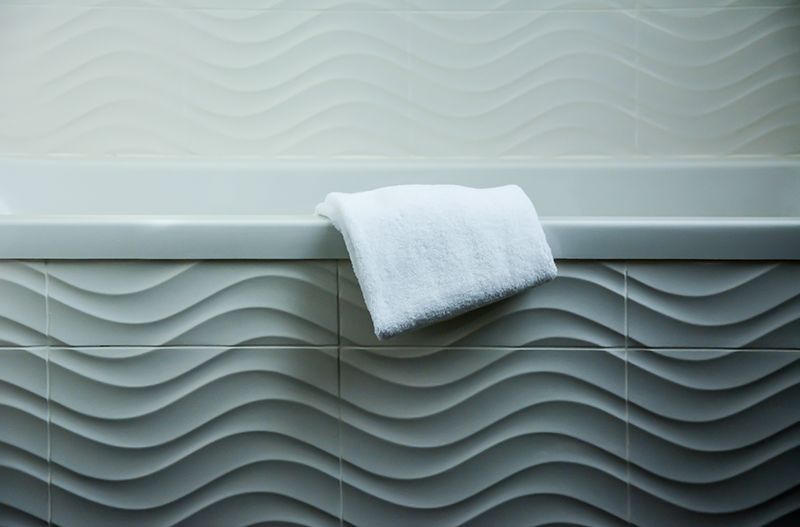 Salle de bain de l'hôtel du haut des Lys