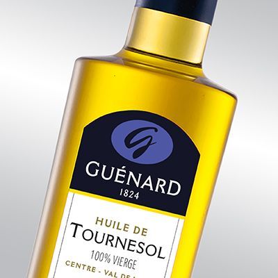 Bouteille d'huile de tournesol Guenard/Christophe Hay
