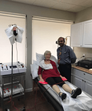 Woman Having Reiki Healing Treatment — Shingle Springs, CA — Reddy For Wellness