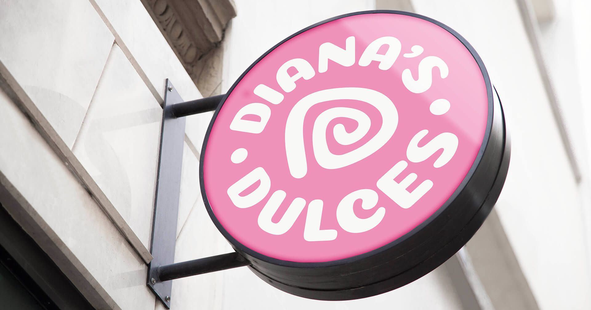 Mockup with their new logo on an outdoor acrylic sign.