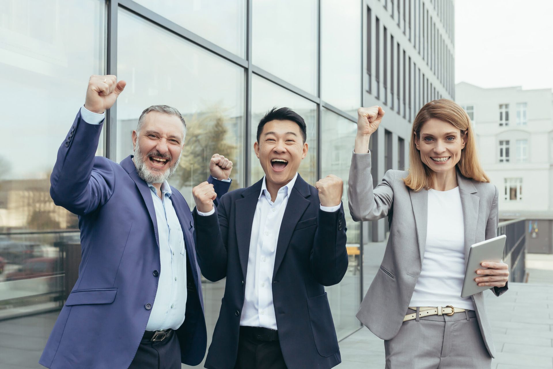 Business People With Their Hands in the Air - Chula Vista, CA - The Pivotal Group