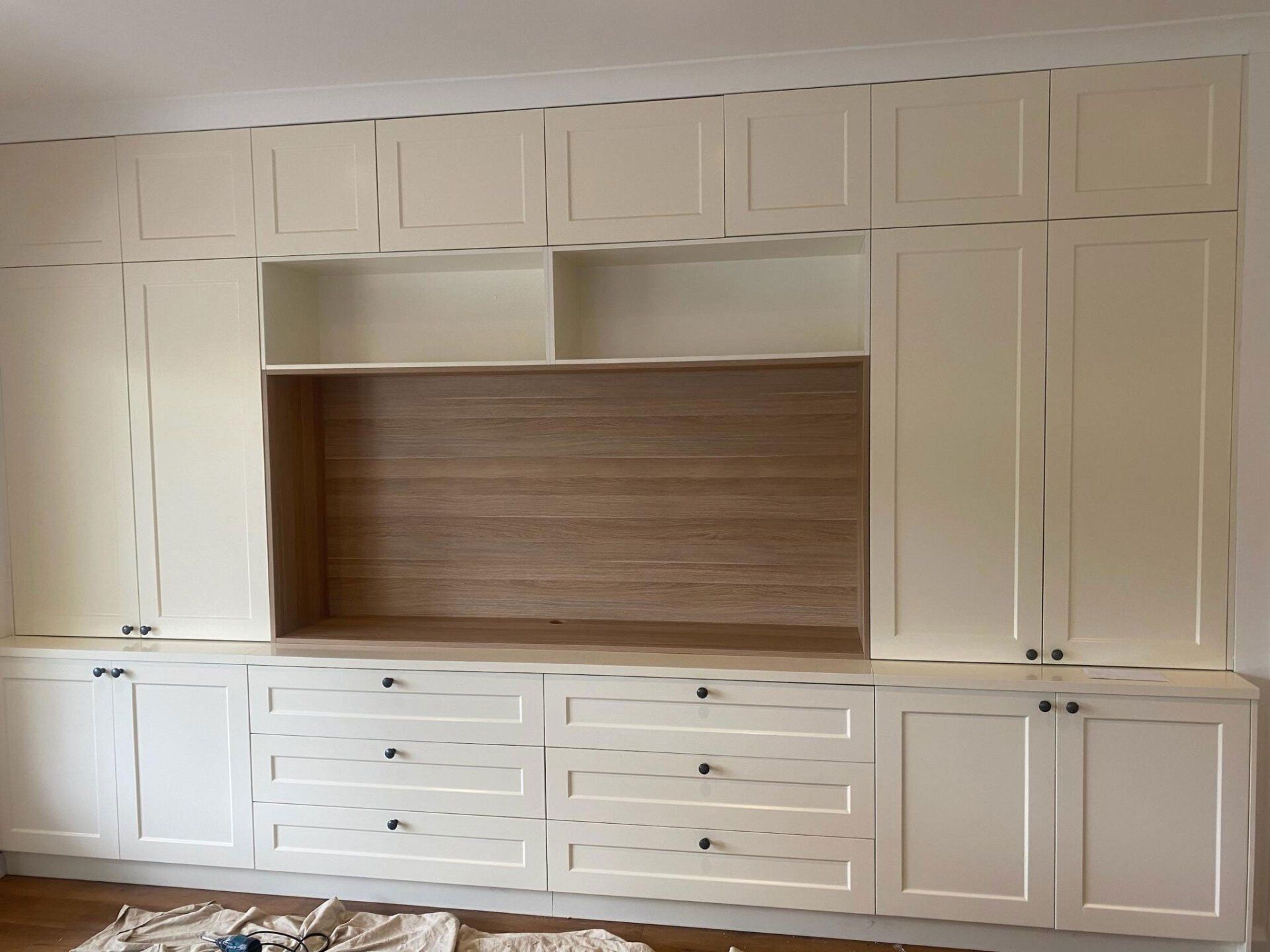 Built in wall units we've made in Sydney