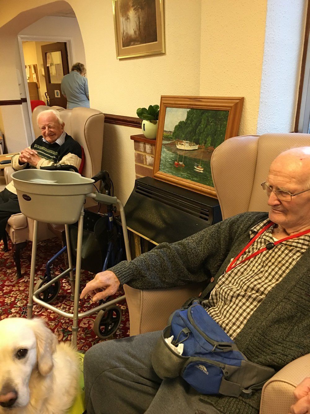 Pets Therapy At Avon Park Care Home