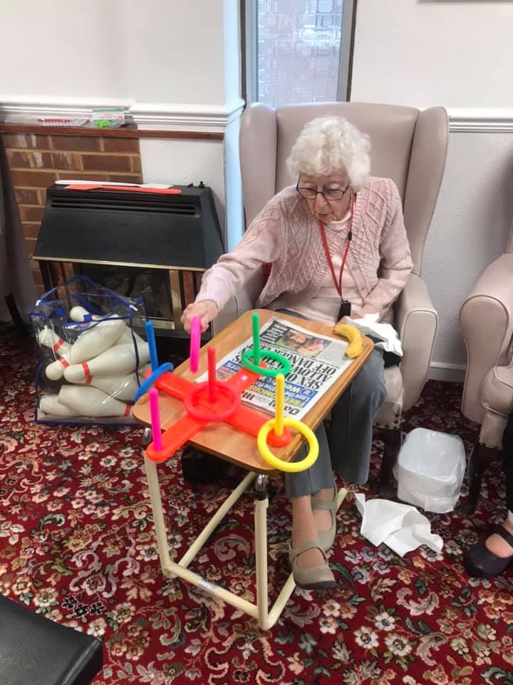 Games and Exercise at Avon Park Care Home