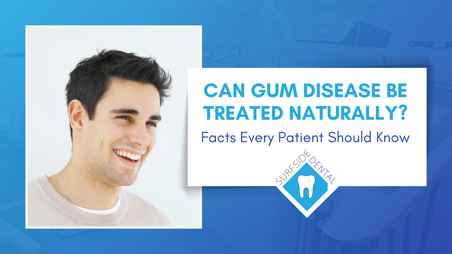 Man smiling, featured in a graphic with text: 