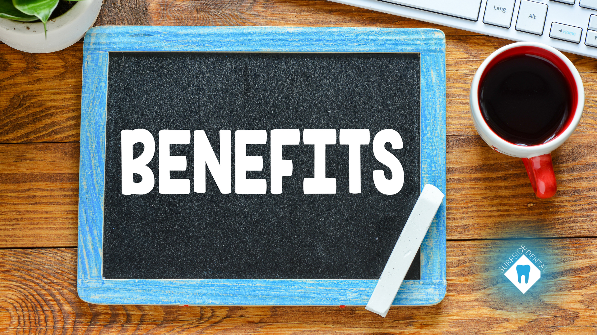 Blackboard with the word