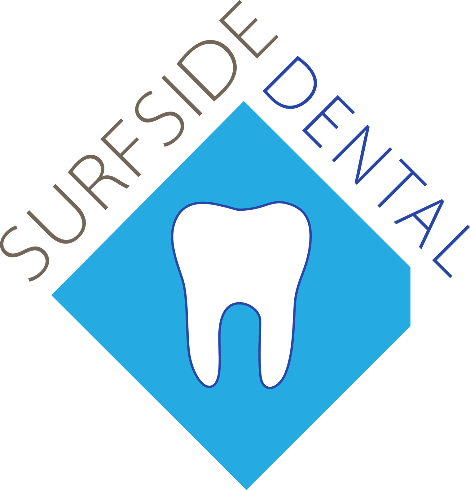 Surfside Dental Logo | Best Dentist in Cape Coral and Fort Myers, Florida