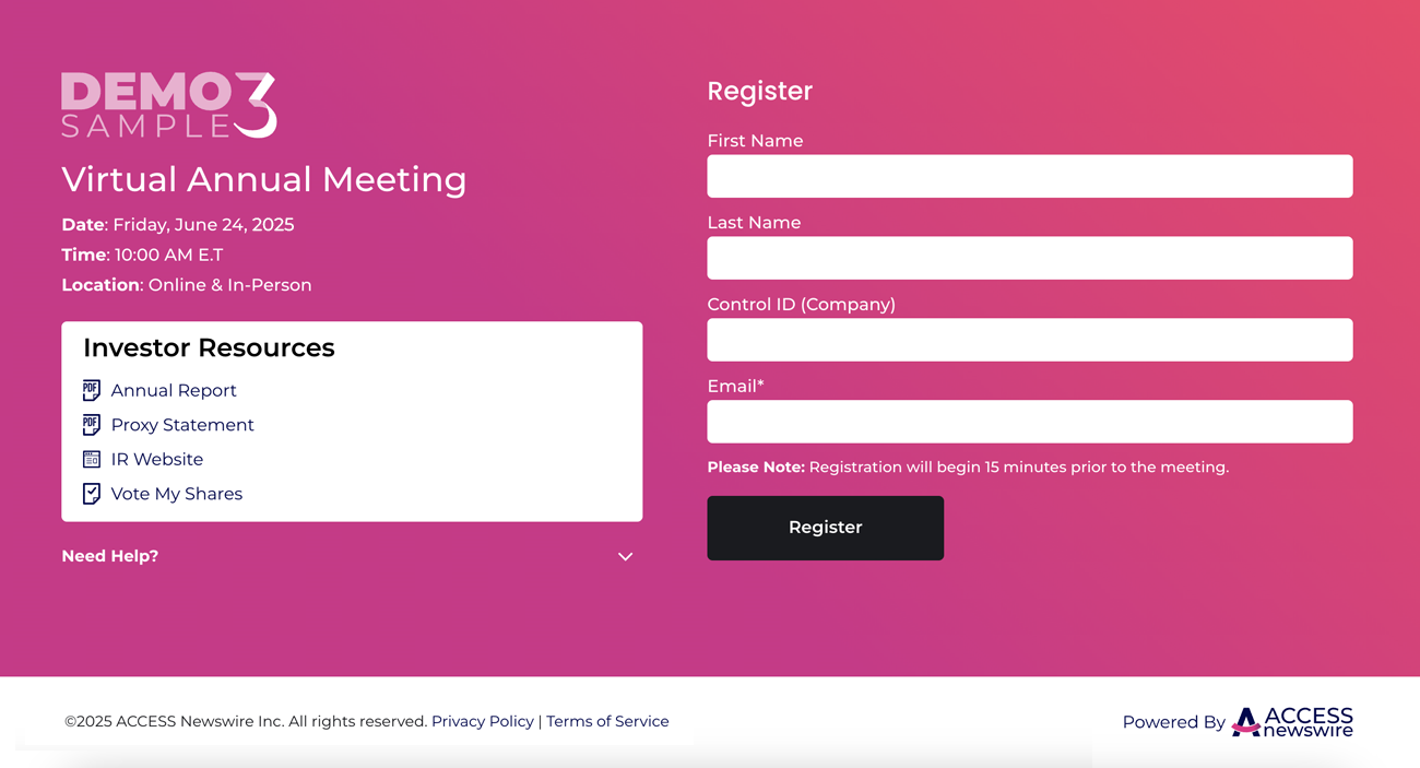 Image of a Registration Template 3