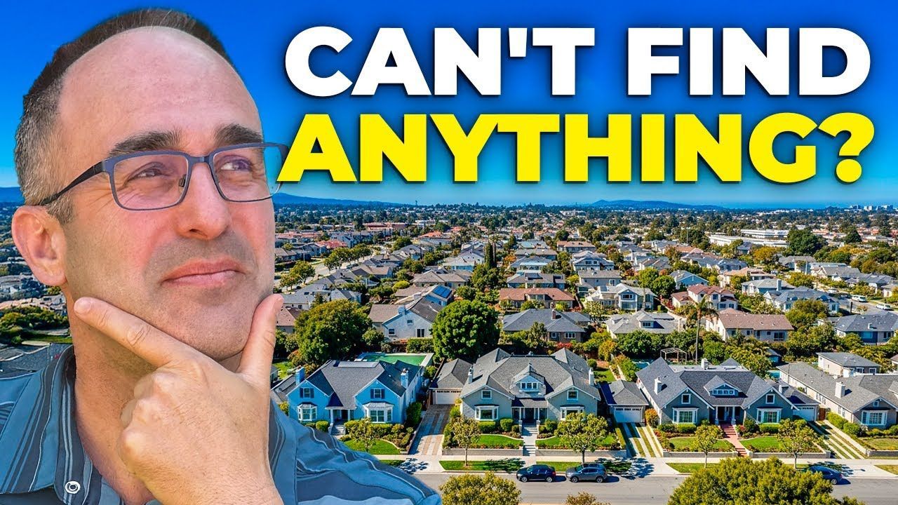 Man looking up thoughtfully, with text 