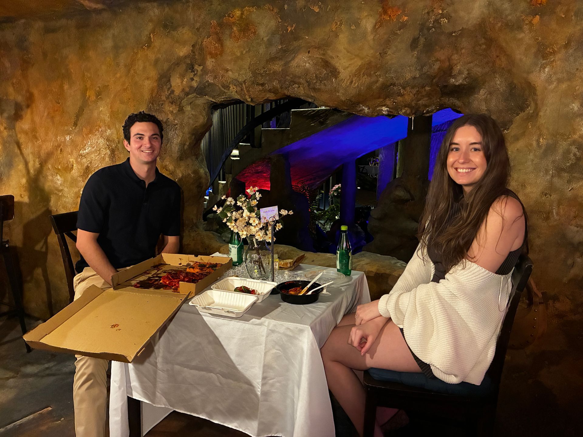 cave dining shape of water