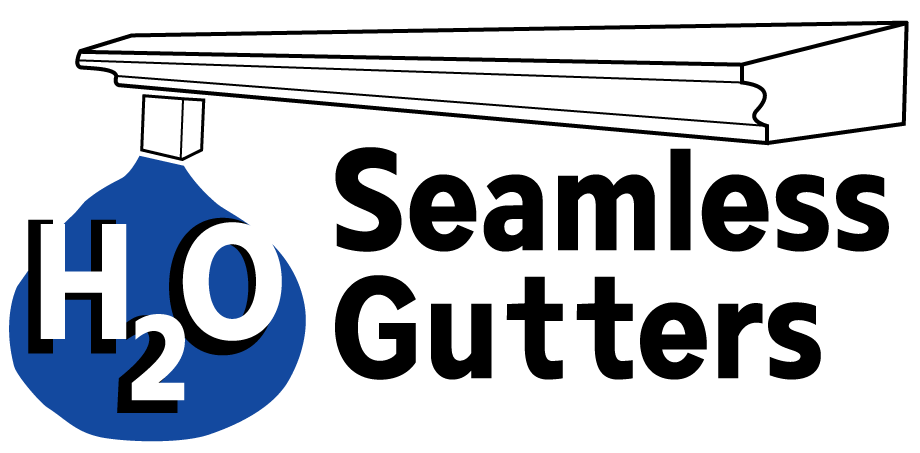 H2O Seamless Gutters Logo