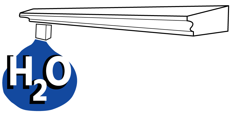 H2O Seamless Gutters Logo