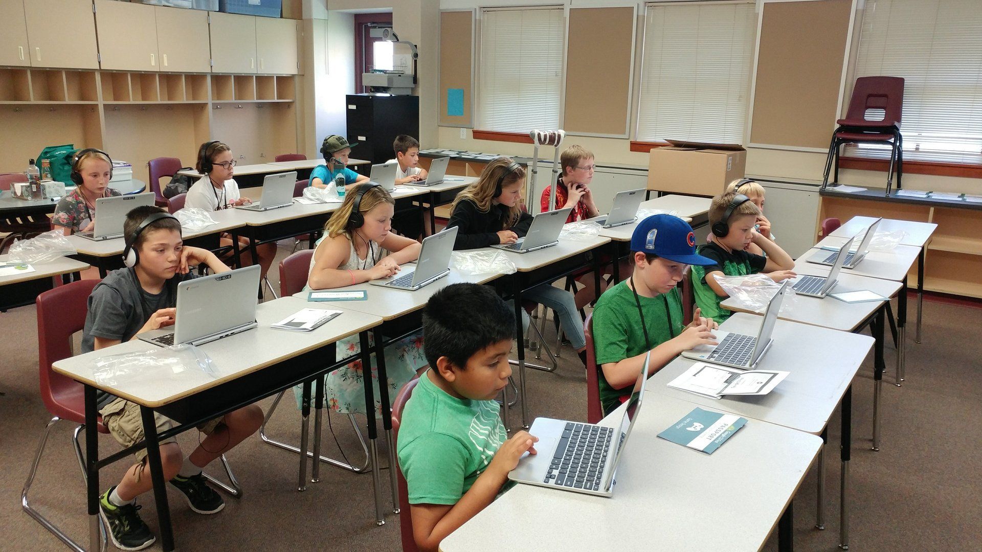 Camp Invention Students Learn to Code