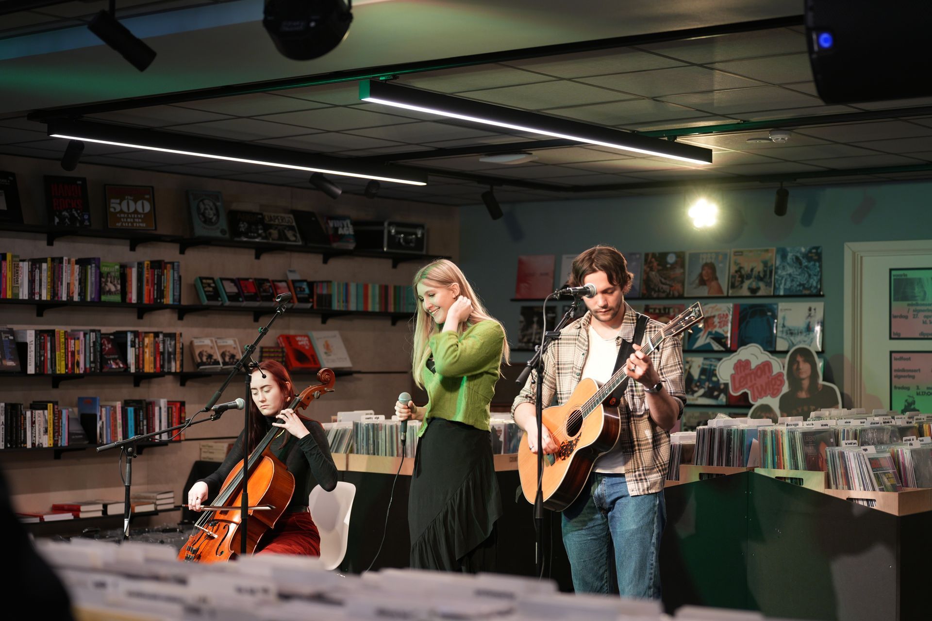 Vaarin folk pop live Big Dipper