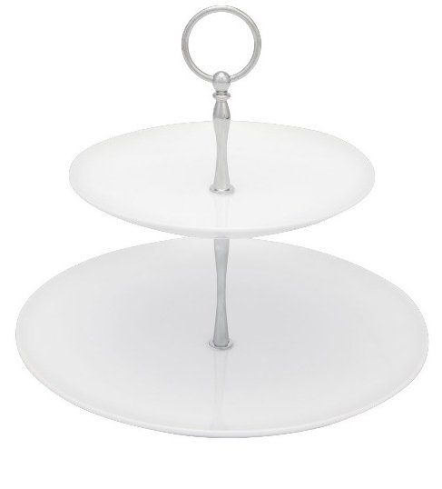 Crocks two tier cake stand Available to hire
