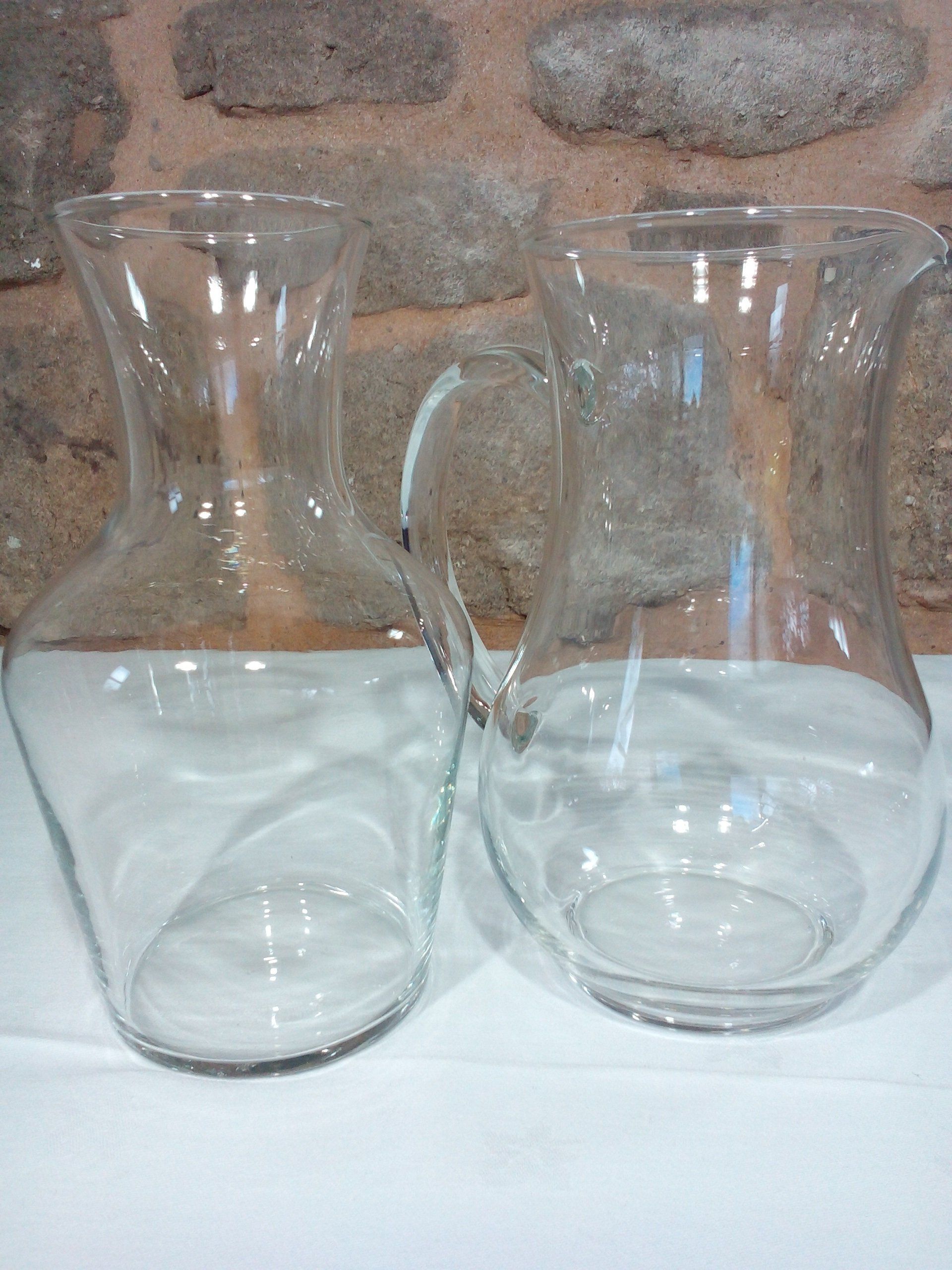 Jug and Carafe Hire Return Clean or Dirty Option Available