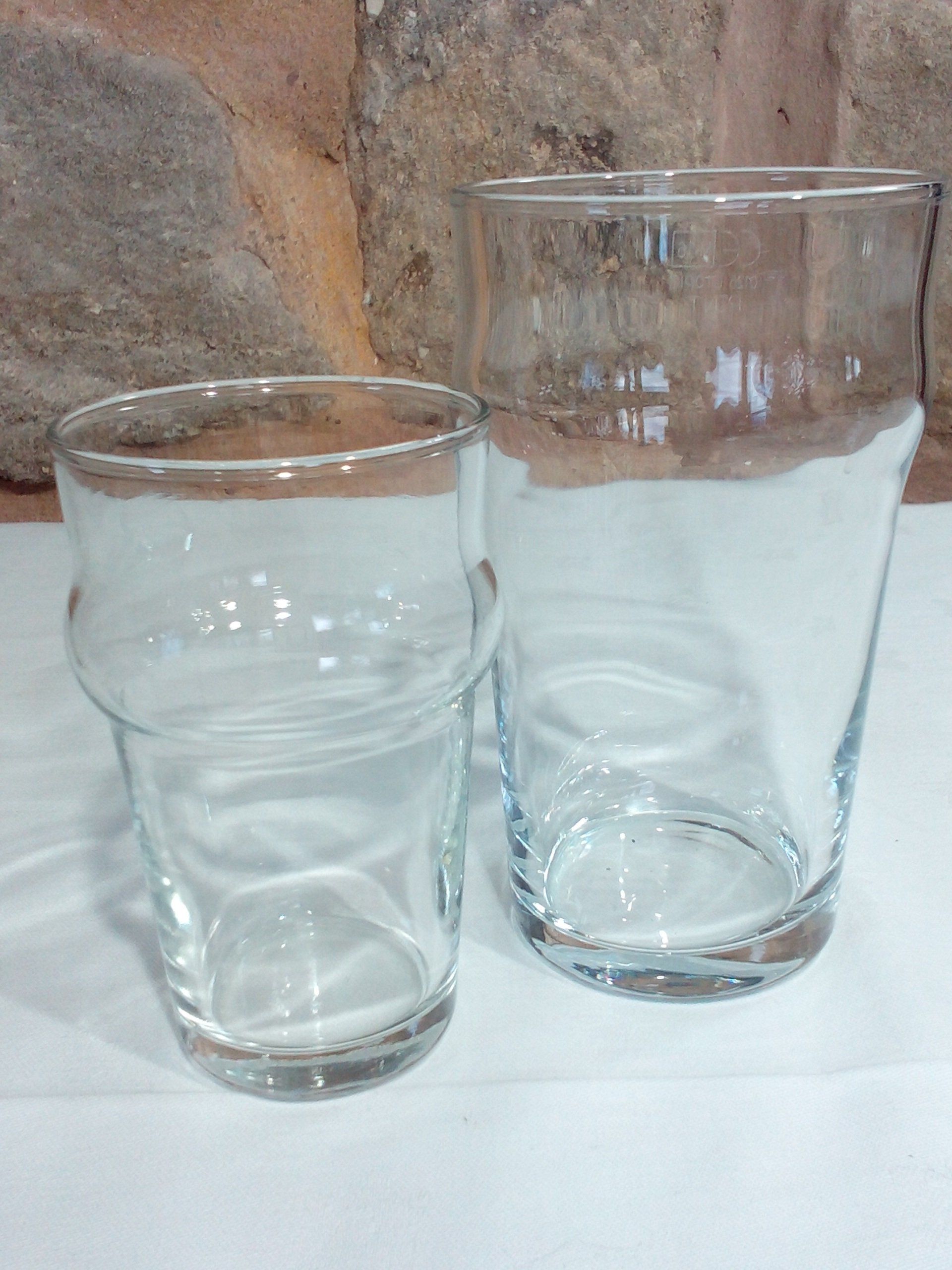 Pint and Half Pint Glass Hire, Return Clean or Dirty Option Available
