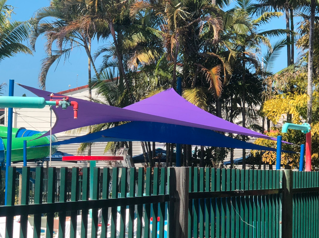North Star Holiday Resort 1 — Shade Sail Installations in Tweed Heads, NSW