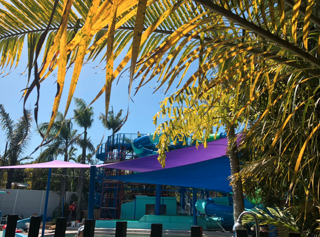 North Star Holiday Resort  — Shade Sail Installations in Tweed Heads, NSW