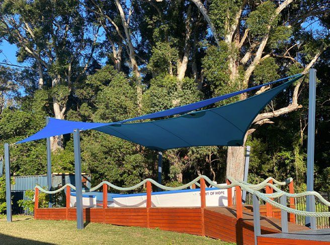 Pacific Coast Christian School 1 — Shade Sail Installations in Tweed Heads, NSW