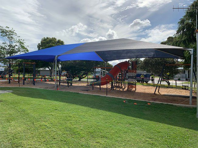 Tweed Holiday Park — Shade Sail Installations in Tweed Heads, NSW