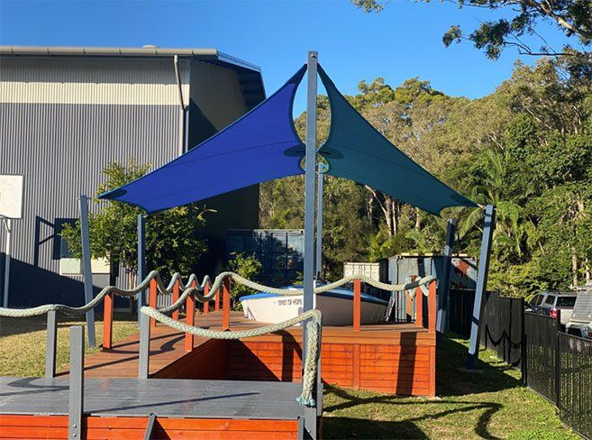 North Star Holiday Resort — Shade Sail Installations in Tweed Heads, NSW