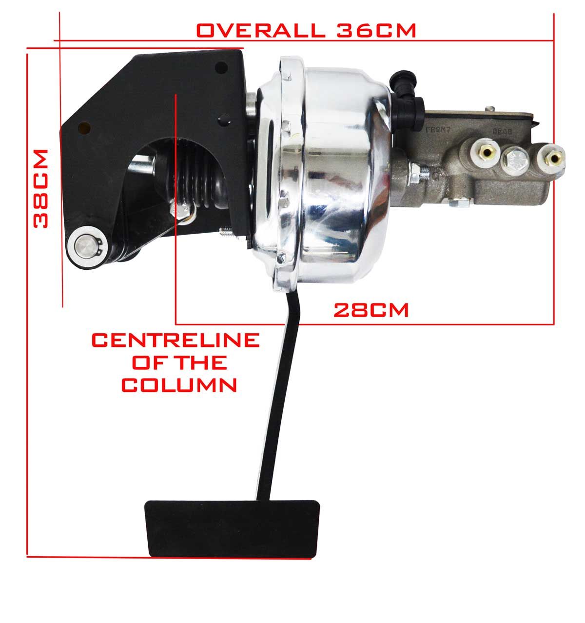 UnderDash Power Brake Booster Kits RRS USA