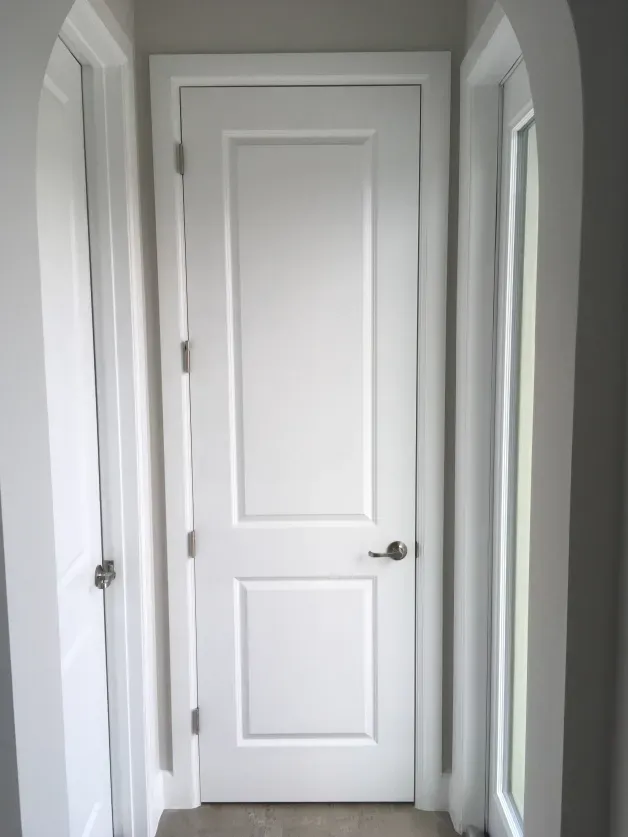 Custom interior door in Lighthouse Point, FL by Carpentry Squad