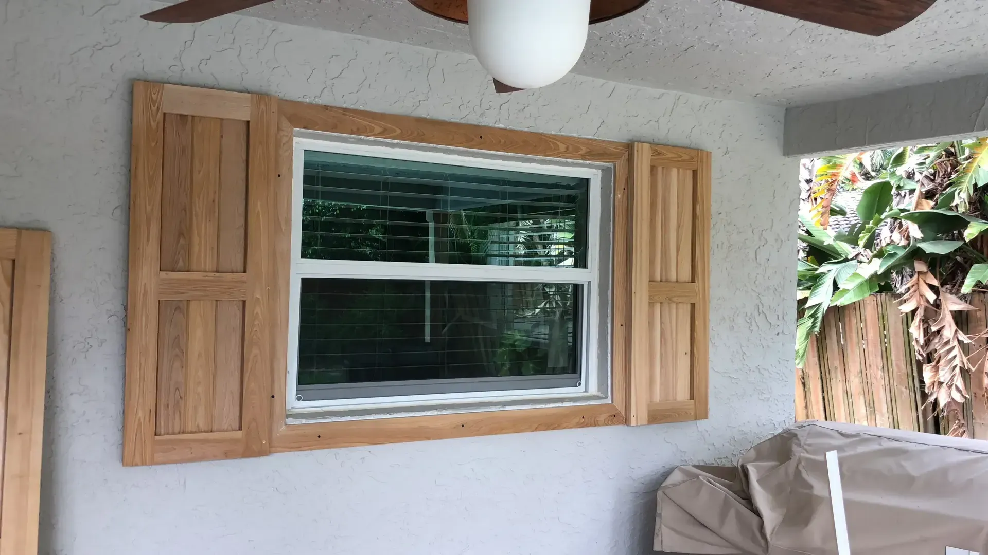 Wooden shutters in Lighthouse Point, FL by Carpentry Squad