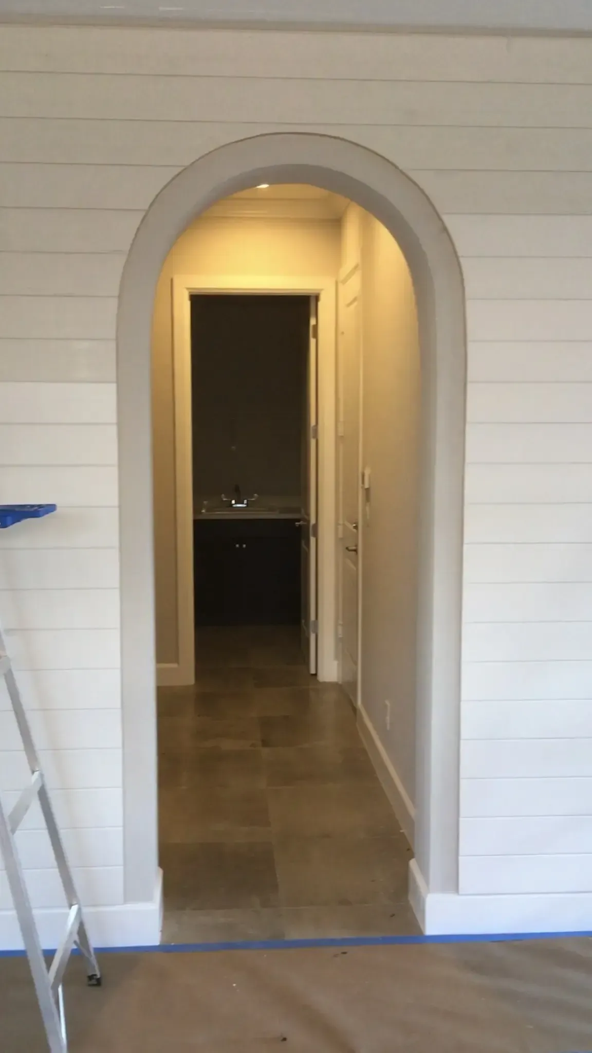Custom interior door in Lighthouse Point, FL by Carpentry Squad
