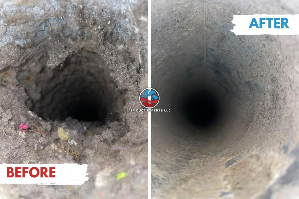 Comparison: dirty vent 