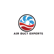 Logo: Circular design with fan blades, air currents, and company name "Air Duct Experts."