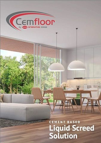 Cemfloor liquid screed brochure.