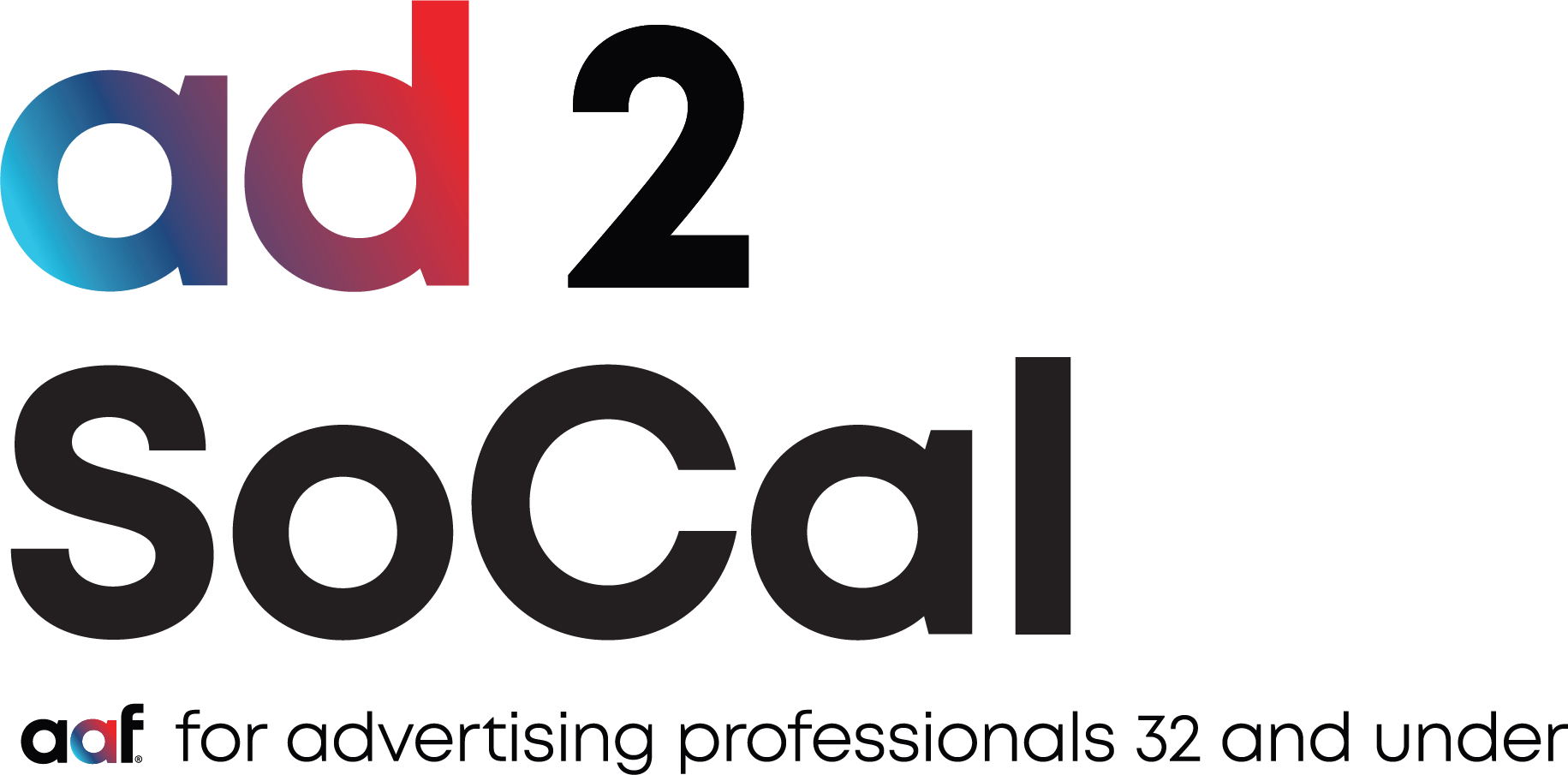 Ad 2 SoCal Logo - for advertising professionals 32 and under