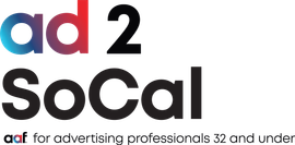 Ad 2 SoCal Logo - for advertising professionals 32 and under