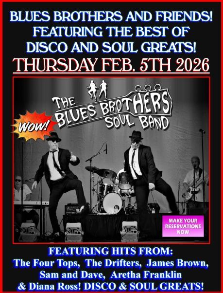 Blues Brothers Soul Band concert poster: 