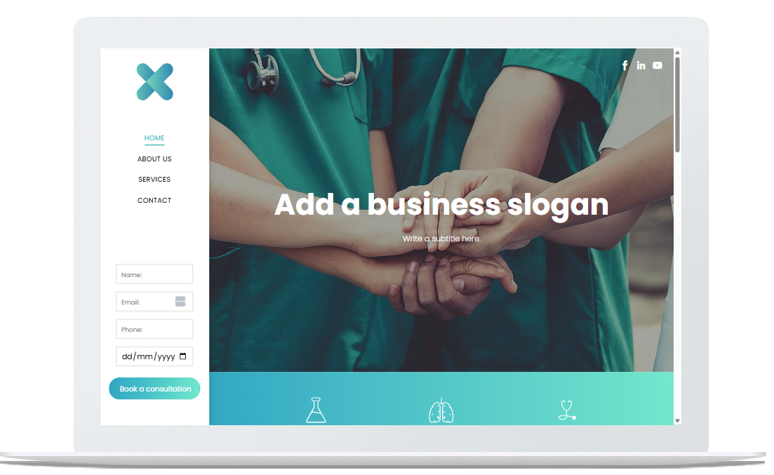 Sports Therapist Template 1