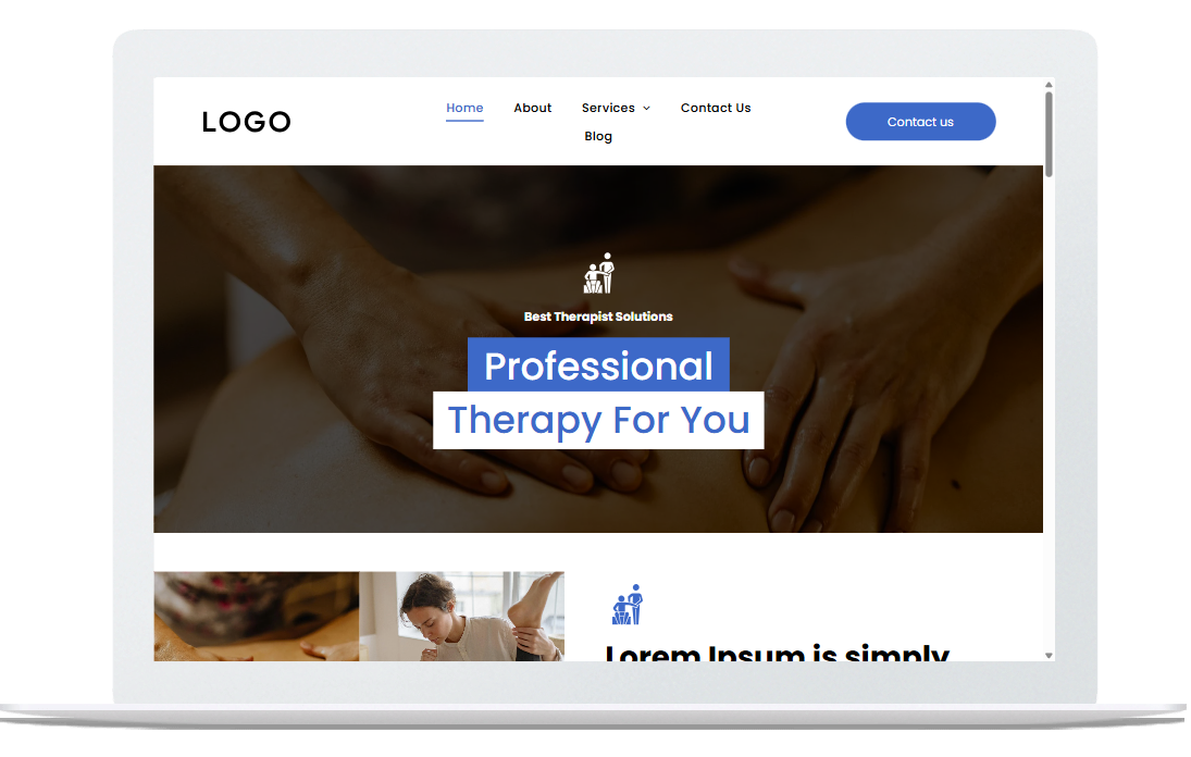 Sports Therapist Template 1