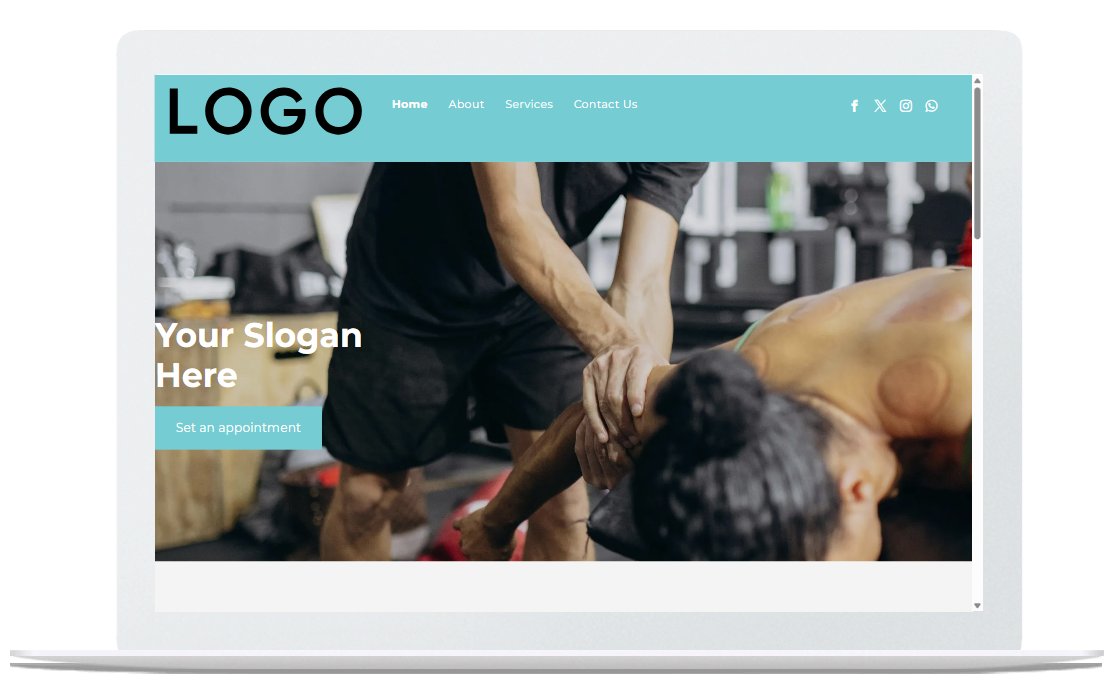 Sports Therapist Template 1