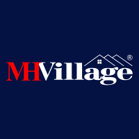 MHVillage logo with red 