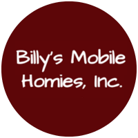 Logo in a dark red circle: 