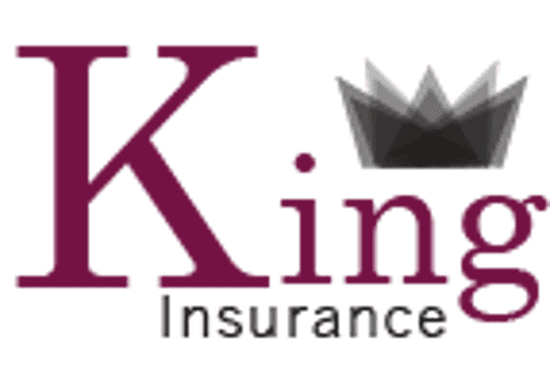 King Insurance logo with a crown above the word 