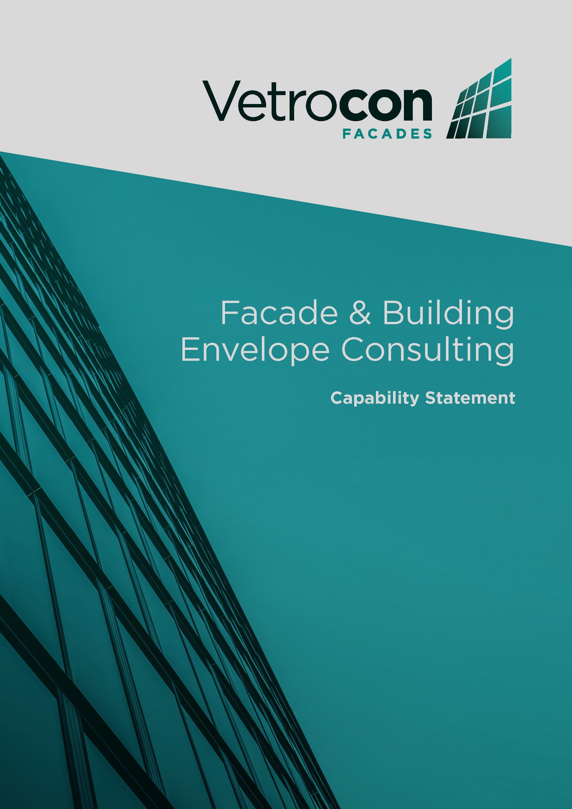 Vetrocon Facades capability document hover