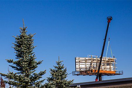 Billboard Installation — Virginia Beach, VA — Cardinal Sign Corporation