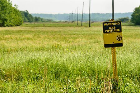 Gas Pipeline — Virginia Beach, VA — Cardinal Sign Corporation