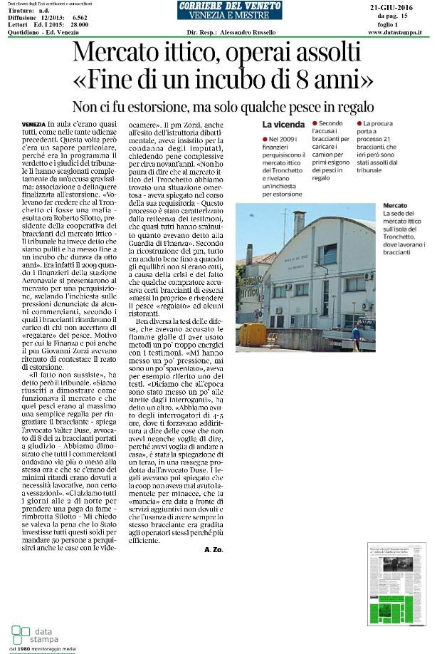 Articolo di giornale