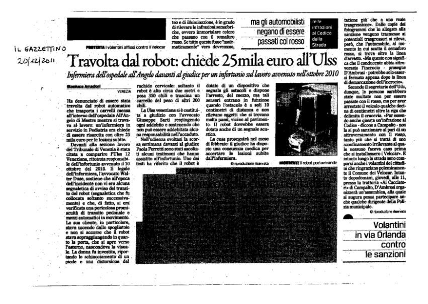 Articolo di giornale