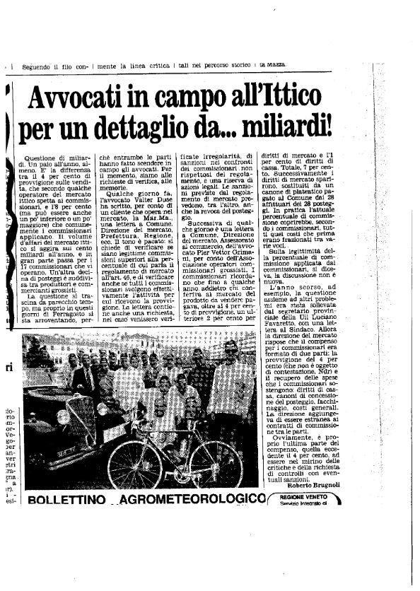 Articolo di giornale